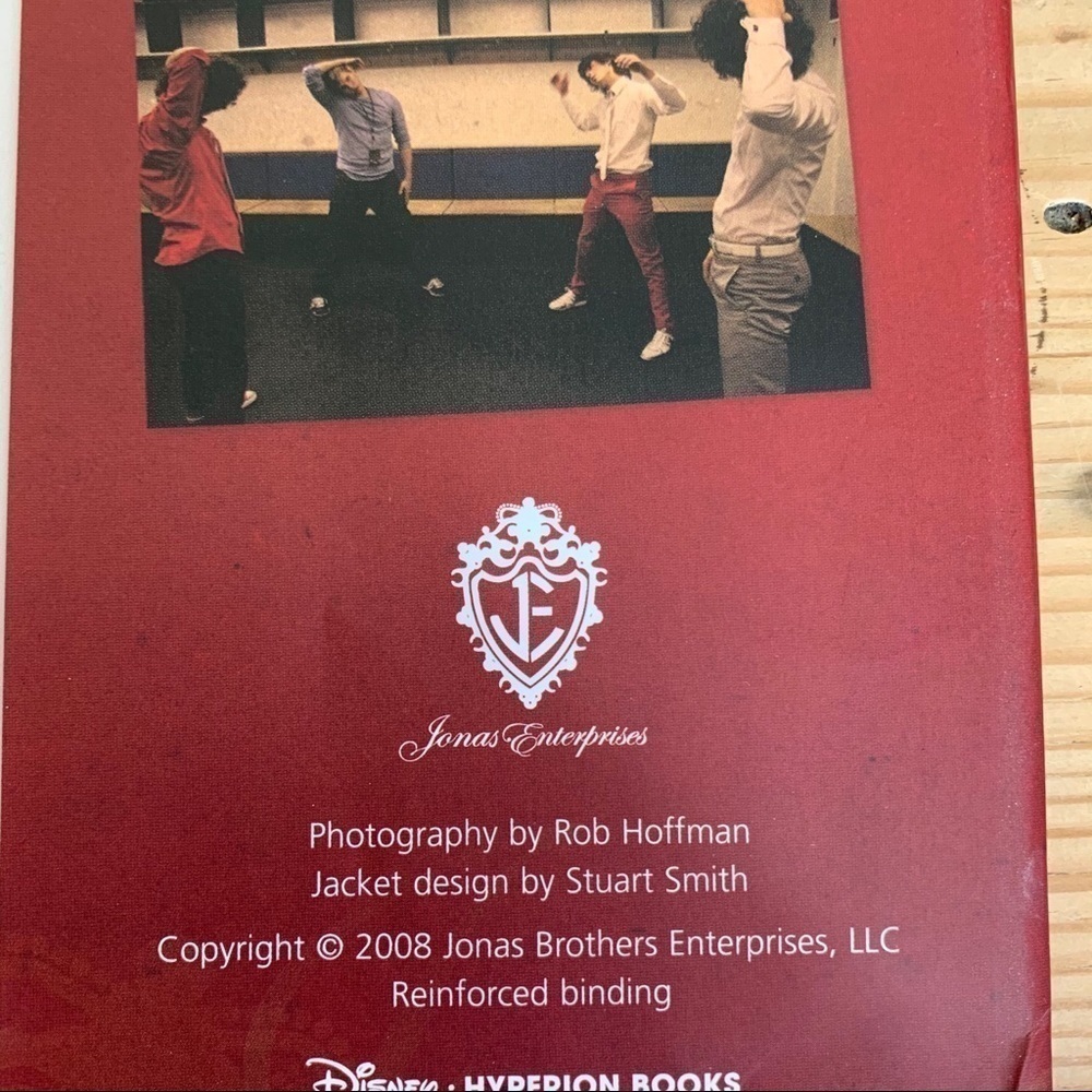 Disney Hyperion Jonas Brothers Burning Up book - Picture 7 of 16